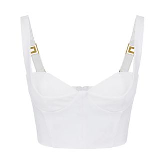 Elisabetta Franchi Dames, Tops, Wit, Maat: XL