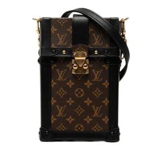 Louis Vuitton Pre-owned Pochette Trunk Verticale - Dames - Pre-owned - Bruin - Maat: ONE Size Leer