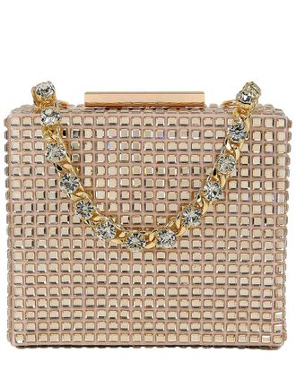 Badgley Mischka Serenity Crystal Box Clutch