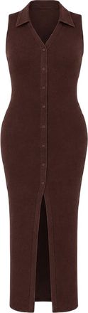 I Saw It First Dames/Dames Maxi Dress (Chocolade)