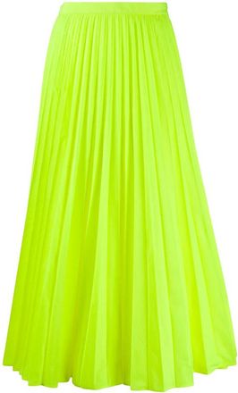 Valentino Garavani High-Waisted Pleated Midi Skirt