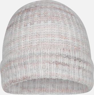 Mountain Warehouse Womens Mountain Warehouse Womens/Ladies Space Dye Faux Fur Lined Beanie - Cream - Size: ONE size