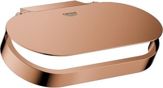 GROHE Portarrollos Grohe Selection Con Tapa De Oro Rosa Brillante
