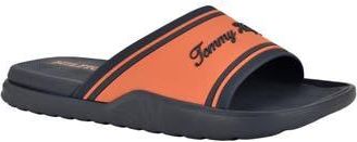 Tommy Hilfiger Momil Slide Sandal in Orange Multi at Nordstrom Rack, Size 10