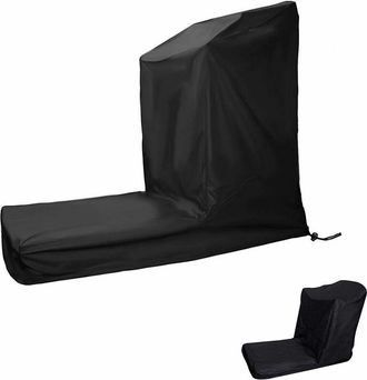 OEM Funda Impermeable Para Cinta De Correr - No Plegable - Con Cremallera Y Cord&oacute;n Ajustable - Negra
