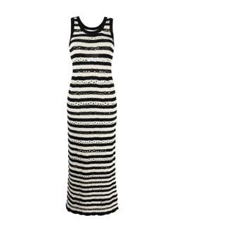 Sonia Rykiel Abito lungo traforato - - Dresses - Donna - Multicolore - L