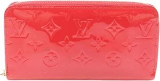 Louis Vuitton Pre-owned Wallets, female, Red, Size: ONE SIZE Pre-owned Canvas wallets