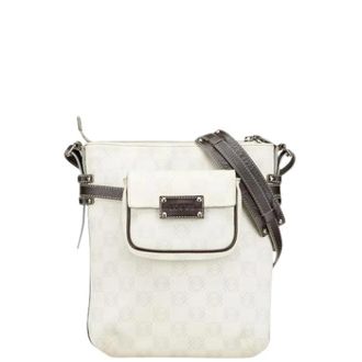 Loewe Pre-owned Cross Body Bags, female, White, Size: ONE SIZE Pre-owned Shoulder Bag