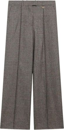 Burberry Broeken, Dames, Bruin, S, Katoen, Rozalyn Broek