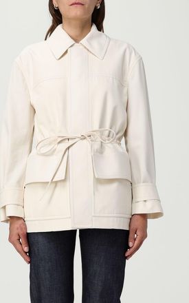 Bottega Veneta Jacket Woman color Beige