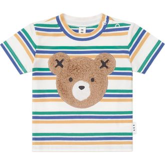 Huxbaby Furry Huxbear College Stripe Tee in Multi at Nordstrom, Size 6-12M Au