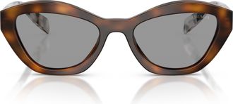 Prada 0pr A02s Cat-Eye Tortoiseshell Sunglasses
