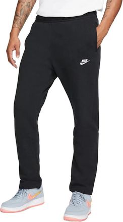 Nike Sportswear Club Fleece Openhem Joggers in Zwart