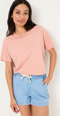 Fat Face FatFace Ashby Light Vintage Blue Drawstring Shorts