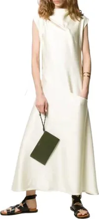 Jil Sander Marianthi Sleeveless Maxi Dress Size XS