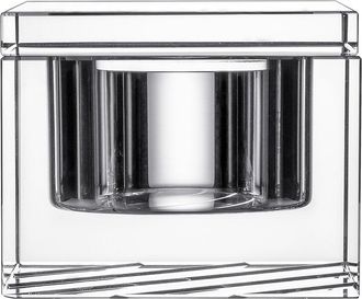 Kosta Boda Stripe Covered Box With Lid