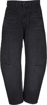 Nili Lotan Jeans con tasche frontali - Nero