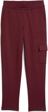 Puma Essentials Embossed Cargo Pants in Ruby Shimmer at Nordstrom Rack, Size Xx-Large