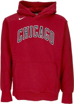 Nike Chicago Bulls Essential Fleece Hoodie - Heren - Sportshirts - Bruin - L - Katoen - Fitness
