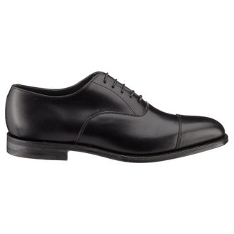 Loake Aldwych Leather Mens Lace Up Shoes - Black - Size:UK 10.5