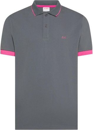 Sun 68 Polo - Heren - Polos - Grijs - M - Tops