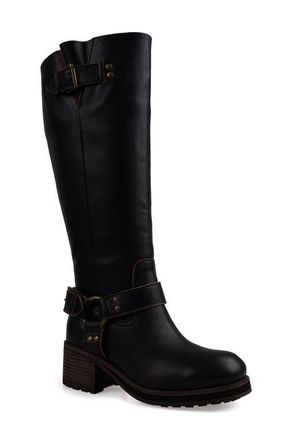 Candie's Reecie Knee High Boot in Brown Leather at Nordstrom, Size 6