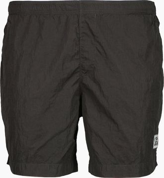 C.P. Company Mens Chrome-R Boxer Swim Shorts - Black - Size: 32/32