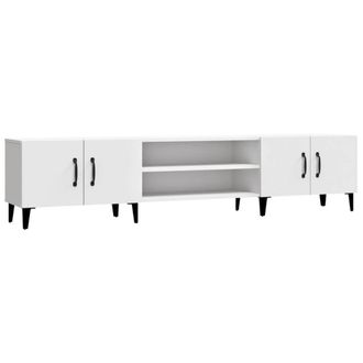 Berkfield Home TV Cabinet White 180x31.5x40 cm Engineered Wood
