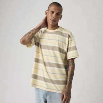 Levi's Red Tab Vintage Tee - Mens - XL - Multi Colour / Pecos Stripe Rutabaga