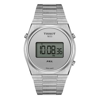Tissot Tissot, Accessoires, Heren, Grijs, ONE Size, PRX Digital 40
