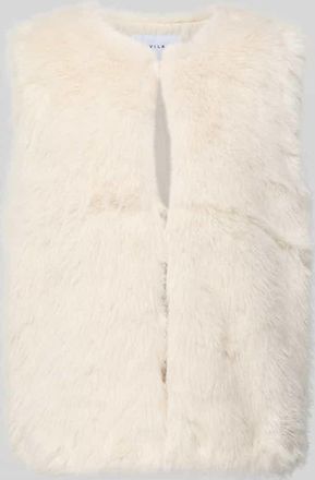 Vila Weste aus Kunstfell Modell REMY in Offwhite, Größe 34
