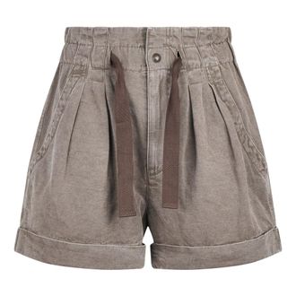 Isabel Marant Short Shorts, female, Brown, XS, Nirma-Gb Short Shorts