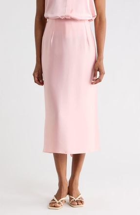 Vince Satin Slip Skirt in Rosa at Nordstrom Rack, Size 12