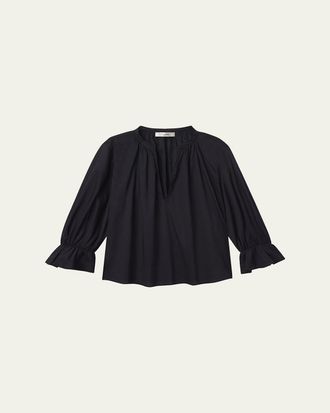 Frame Denim The Poet Blouse