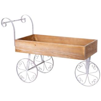 Wanderlust Deco Carro expositor gris 80x33x51