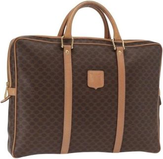 Celine Pre-owned Handbags, female, Brown, Size: ONE SIZE Pre-owned Plastic Handbag