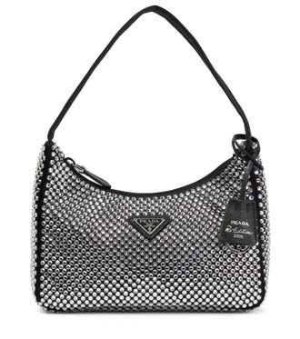 Prada Embellished satin bag