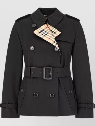 Burberry gabardine trench coat