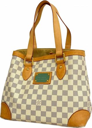 Louis Vuitton White Tote Bag (Pre-Owned)