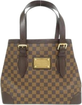 Louis Vuitton Pre-owned Handbags, female, Brown, Size: ONE SIZE Pre-owned Vintage Canvas Handbag