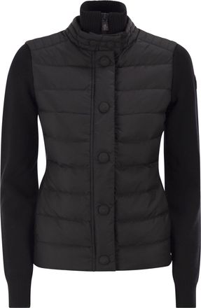 Moncler Padded Wool Cardigan