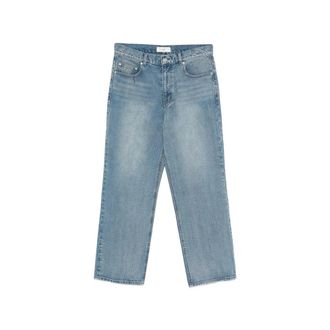 Dunst Loose-fit Jeans, male, Blue, Size: L Low Rise Loose Jeans