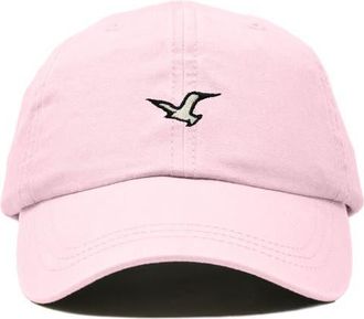 Dalix Seagull Dad Hat in Washed Pink at Nordstrom