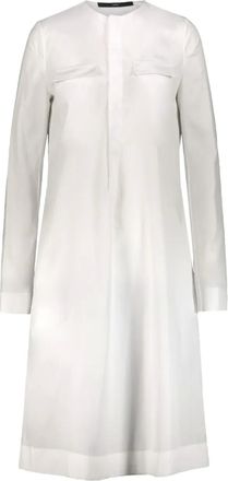 SAPIO N&ordm;15 Pocket lange blouse - Wit