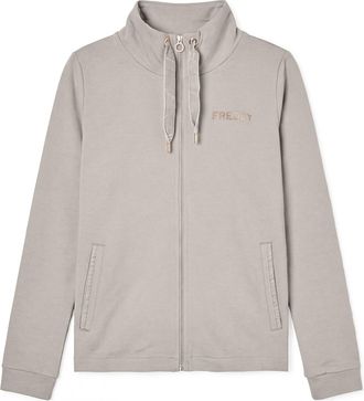 Freddy Felpa Donna Collo Alto e Zip con Spacco Posteriore