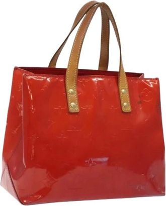 Louis Vuitton Pre-owned Vintage Handtas - Dames - Vintage Handtas - Rood - ONE Size - Leer - Vintage