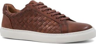 Bruno Magli Beto Woven Sneaker in Brown Woven at Nordstrom, Size 7