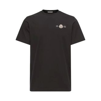 Moncler Heren, Tops, Zwart, Maat: XL Katoen