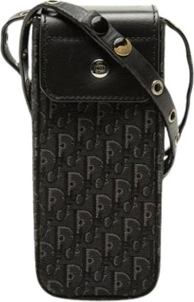 Dior Borsa Mini Crossbody Pre-owned in Tela - - Pre-owned - Donna - Nero - ONE SIZE