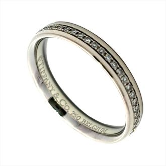 Tiffany & Co. Metro White Gold (18K) Band Ring (Pre-Owned)